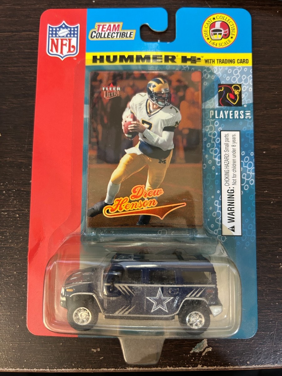 2004 Fleer NFL Dallas Cowboys H2 Hummer Die Cast w/ Drew Henson