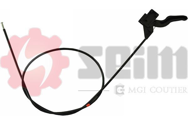 Tirette de capot moteur Opel Corsa B et Tigra 1.4 16V en plastique noir