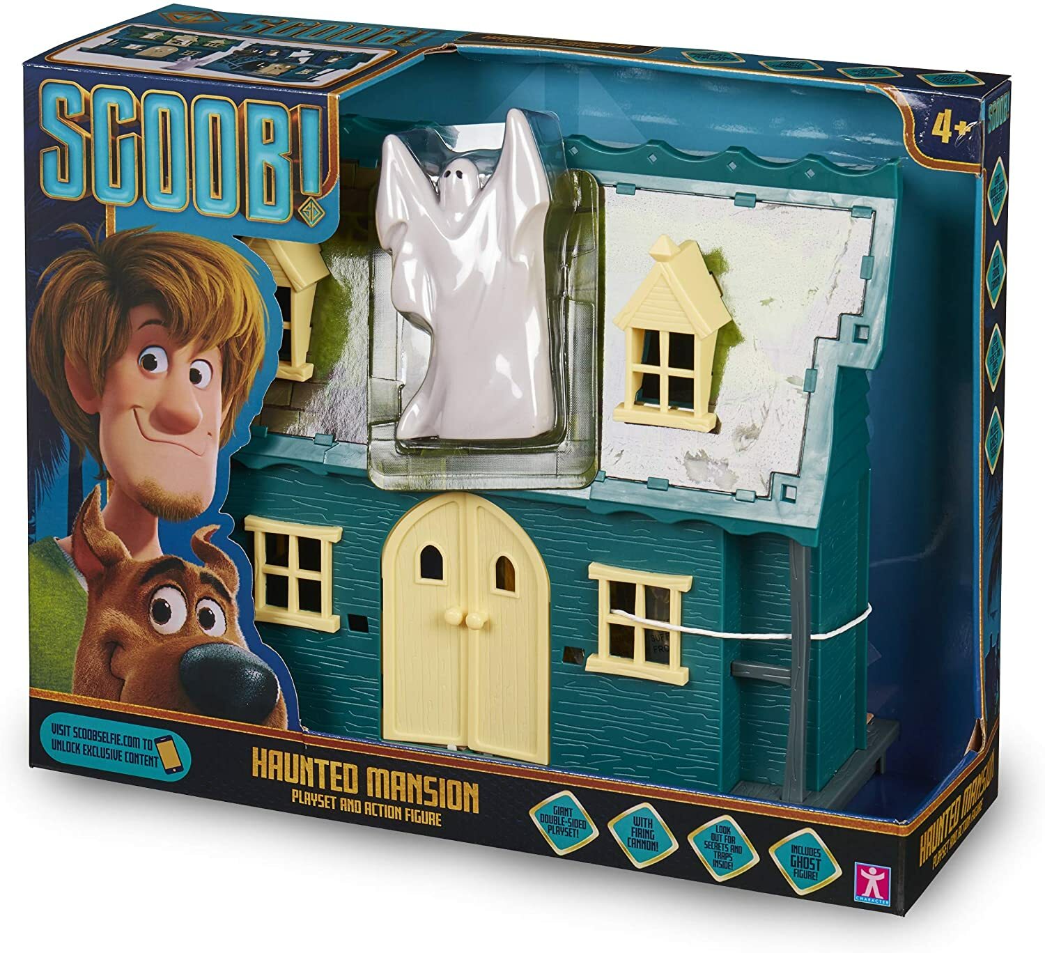 SCOOBYDOO MOVIE HOUSE ,Scoob Haunted Mansion di Grandi Giochi CBM03000