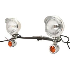 Passing Turn Signal Spot Light Bar For Yamaha V Star 650 950 1100 Custom Classic