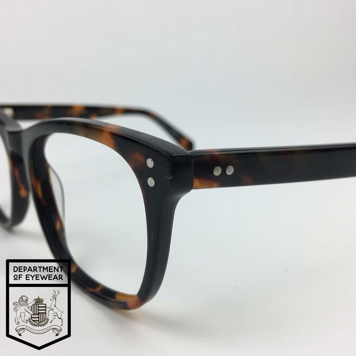 SPECSAVERS eyeglasses TORTOISE SQAURE KEYHOLE BRIGE frame MOD 