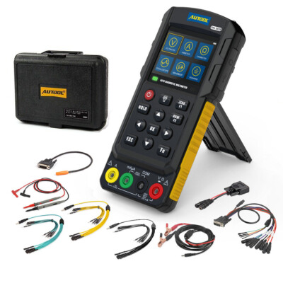 KFZ Multimeter Digital Spannungsprüfer AC DC Widerstand Messgerät Oszilloskop 