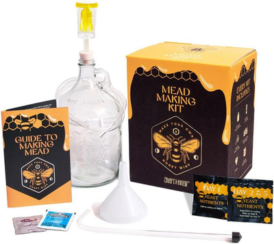 - Mead Making Kit   Reusable Make Your Own Mead Kit   Yields 1 Gallon of Mead