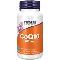 Now Foods Coenzym Q10 100 Mg Mit WeißDorn, 90 Kapseln