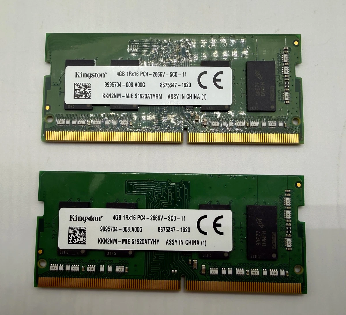 Kingston DDR4 SDRAM 4 GB Total Capacity Memory (RAM) for sale | eBay