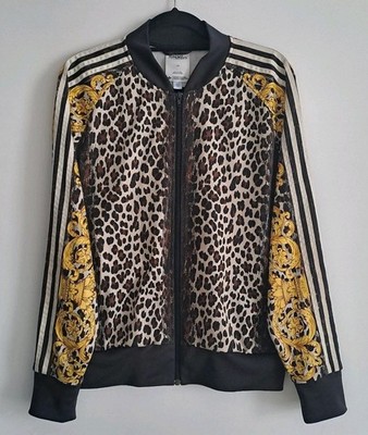 adidas x Jeremy Scott AOP Leopard Baroque M TT Jacket Rare Vintage Retro ObyO