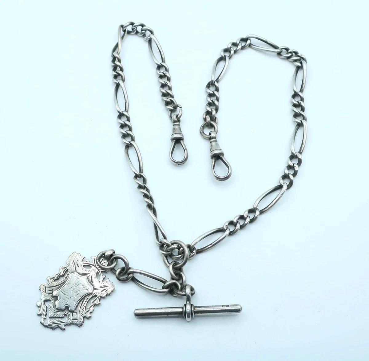 Sterling Silver Watch Chains for sale - eBay