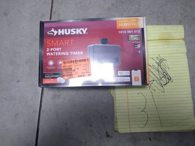 #ad Husky WATERING TIMER POWERED SMART 2 PORT HUBSPACE 1010 461 413 #31 $34.99
