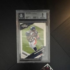 2009 Score Knowshon Moreno Rookie #364 Denver Broncos BGS 9 Football Card. rookie card picture