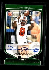 Darrius Heyward-Bey RC: 2009 Bowman Draft Autographs Parallel Rookie Card #154 A. rookie card picture
