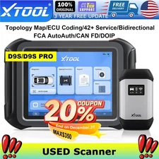 XTOOL D9S D9SPRO Car OBD2 Scanner Full System Diagnostic Tool Coding DOIP/CANFD