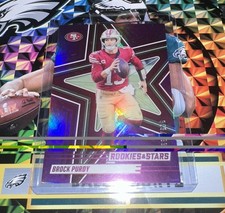 2025 Rookies & Stars BROCK PURDY Purple /999 #20 San Francisco 49ers SP