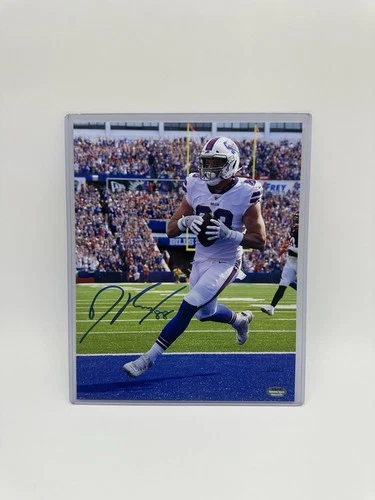 BUFFALO BILLS DAWSON KNOX #88 SIGNED 8X10 PHOTO Schwartz