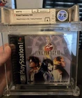 Final Fantasy VIII [Black Label] PS1, Playstation 1 - NEW Sealed Wata PSA 7.0 A