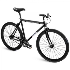 Bicicletta single speed urban flip flop extra rondine alluminio nero