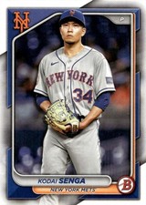2024 Bowman - Kodai Senga #1 New York Mets