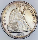 1842 P SEATED LIBERTY! UNCIRCULATED DETAILS! UNREAL PIECE! BOLD STRUCK NR #64718