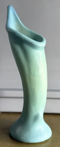 Van Briggle Vintage Art Nouveau Pottery Blue Lorelei Ceramic Vase RARE