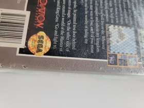 Master of Monsters (Sega Genesis, 1991) CIB, Tested Nice Cart, WATER DAMAGED BOX