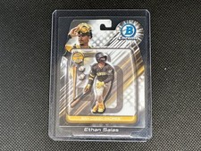 ETHAN SALAS 2024 Bowman Draft Chrome Bowman in Action Insert #BIA-21 (RC) Padres