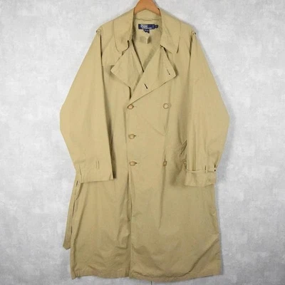 Ralph Lauren Veste Manteau Trench Homme Taille M Vintage Années 90 - Photo 1/4