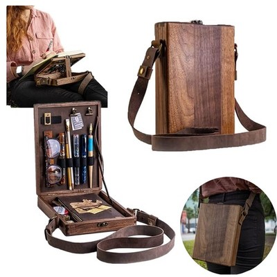 Portable Wooden Desktop Painting & Drawing Easel With Storage Box Multi-function