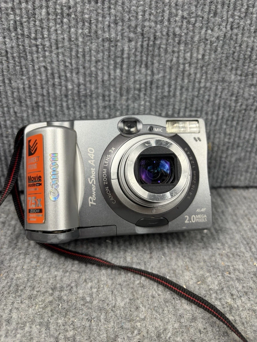 Canon PowerShot A40 3-9.9x Digital Cameras for sale | eBay