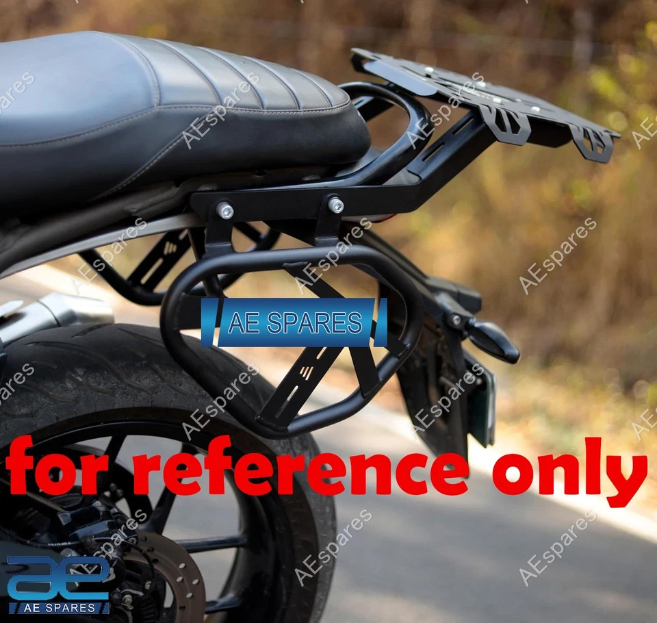 Saddle Bag Support Stay LH & RH Black Color Fits For Triumph Speed 400 view 5