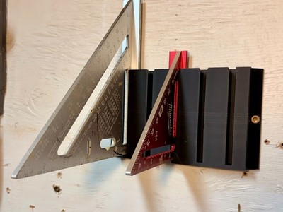 Framing Speed Vierkanthalter, Wandmontage, Werkstatt ordentlich, Farbwahl