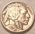 1920 P Buffalo Nickel AU / BU NO RESERVE  *J1871