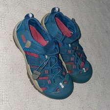 Keen River Sandals Womens Size 4 M Blue Fabric Waterproof Outdoors Active