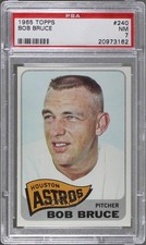 1965 Topps Bob Bruce #240 PSA 7 2d2