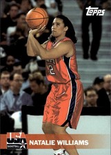 2000 Topps Team USA #37 Natalie Williams WNBA Las Vegas Aces