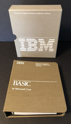 IBM Personal Computer Hardware Reference Library Basic by Microsoft 6025010 Vtg