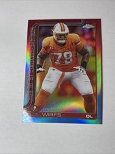 2025 Topps Chrome - Tristan Wirfs #287 - Red White Blue Refractor