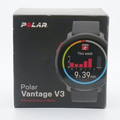 Polar Vantage V3 Premium Multisport Watch GPS Night Black 900108890