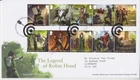 GB ROYAL MAIL FDC FIRST DAY COVER STAMP SET 2023 LEGEND OF ROBIN HOOD WAKEFIELD