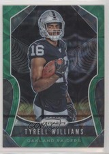 2019 Panini Prizm Green Scope Prizm 33/75 Tyrell Williams #226 05by