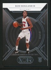 2024-25 RON HOLLAND II 60/99 PANINI NOIR ASSOCIATION EDITION ROOKIE RC #158