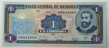Nicaragua 1 Cordoba 1990 P-170 UNC Banknote