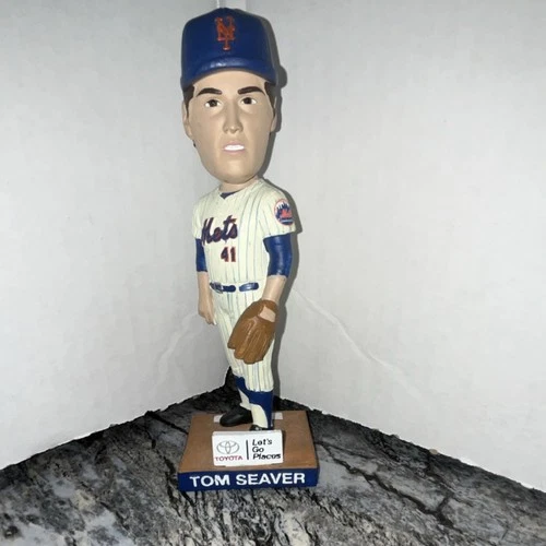 Tom Seaver New York Mets MLB Bobblehead Figure #41 Nine-Time All-Star Standard