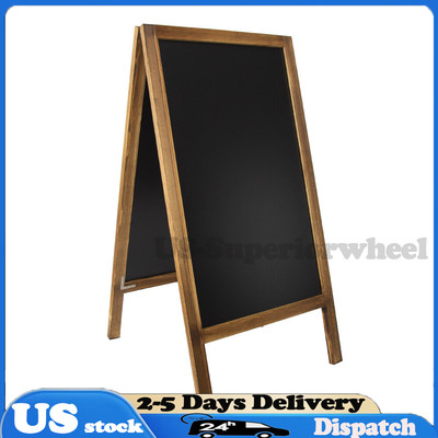 Extra Large A-Frame Chalkboard Store Menu Board Sidewalk Sandwich Board Sign