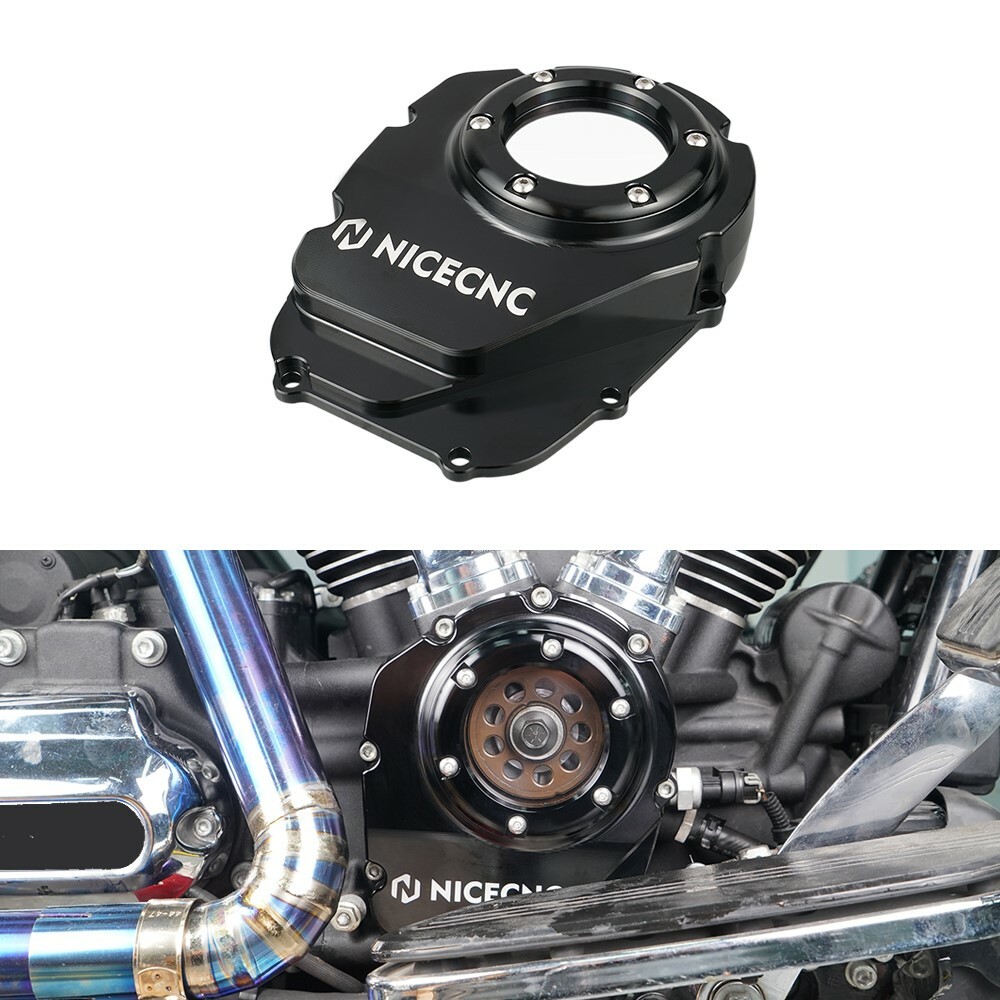 CNC M8 Side Clear Camshaft Cam Cover For Harley Softail CNC M8 Side Clear Camshaft Cam Cover For Harley Softail