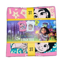 NWT Girls DISNEY Encanto 2 Pack Tees Size 4T