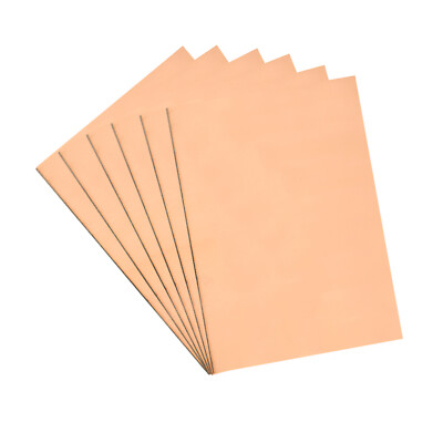 Copper PCB Board, 6Pcs Double Sided Copper Clad Circuit Board 10x15cm 1.5MM