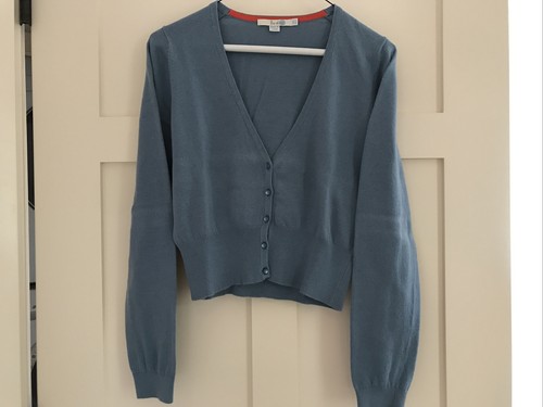 Boden womens Cropped Cardigan Sweater 
