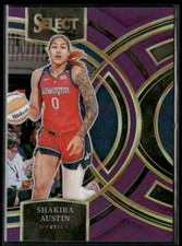 2024 Panini Select WNBA #139 Shakira Austin Purple Prizms #/149