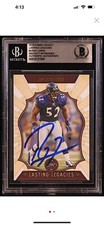 Ray Lewis Signed 2019 Panini Legacy Lasting Legacies #4 (BGS)