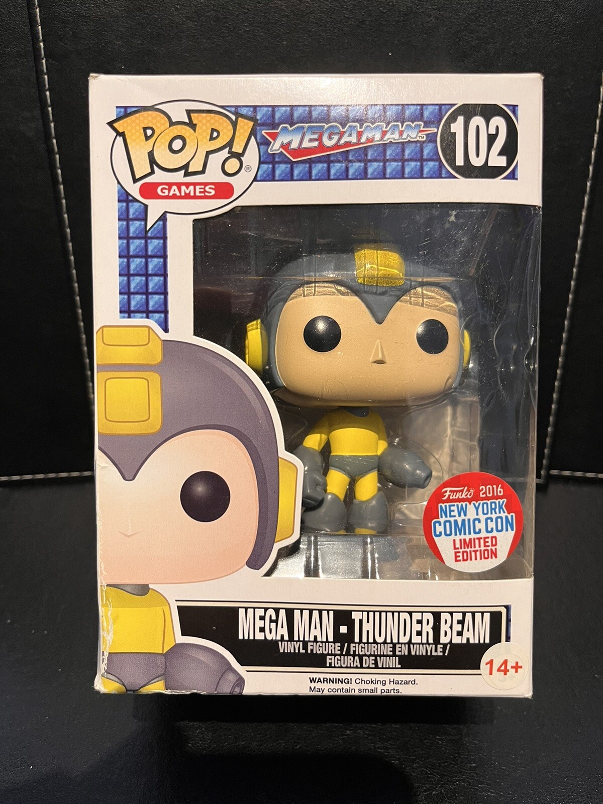 En Oferta Funko Pop! Mega Man - Thunder Beam #102 Comic Con 2016 Edición Limitada