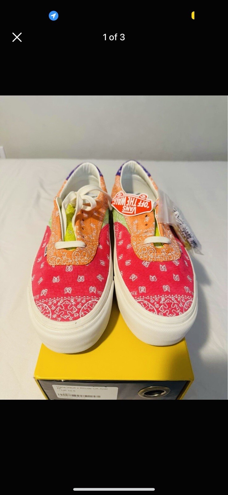 Vans Acer Ni Sp Rhude Bandana Brand New Mens Size 11.5